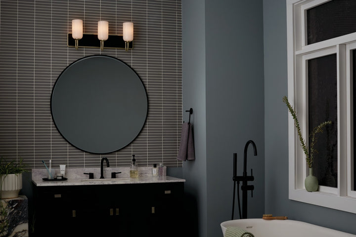 Kichler Canada - 55163CPZ - Three Light Bath - Solia - Champagne Bronze