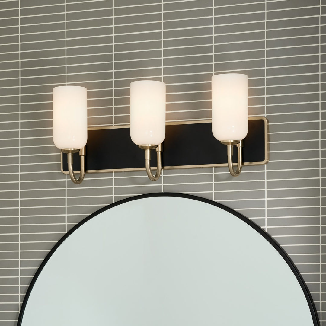 Kichler Canada - 55163CPZ - Three Light Bath - Solia - Champagne Bronze