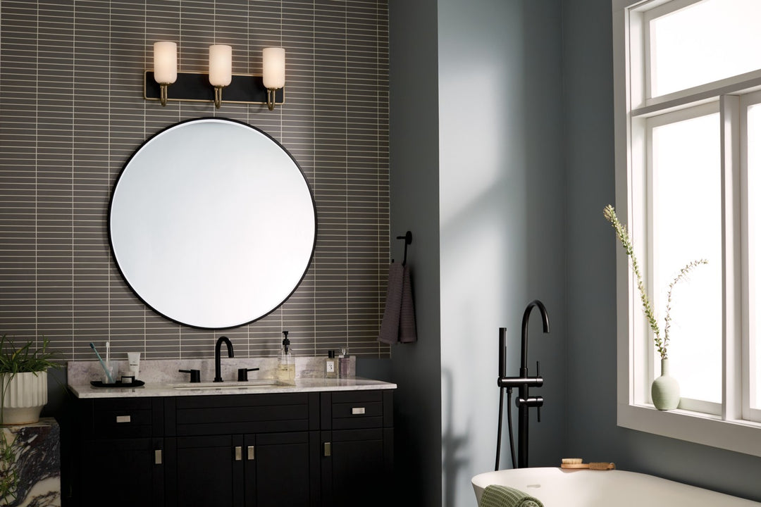 Kichler Canada - 55163CPZ - Three Light Bath - Solia - Champagne Bronze