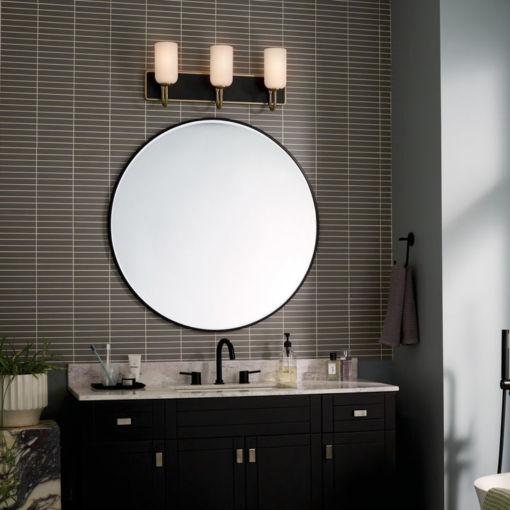 Kichler Canada - 55163CPZ - Three Light Bath - Solia - Champagne Bronze