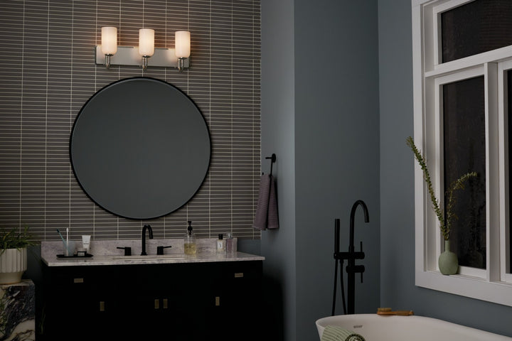 Kichler Canada - 55163PN - Three Light Bath - Solia - Polished Nickel