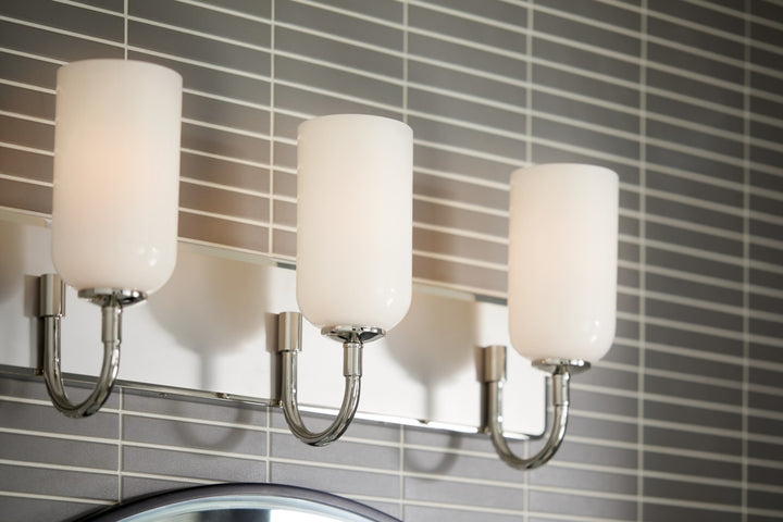 Kichler Canada - 55163PN - Three Light Bath - Solia - Polished Nickel