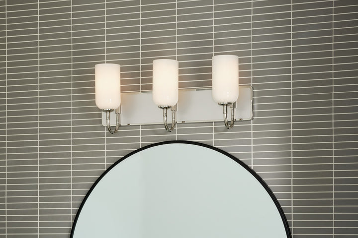 Kichler Canada - 55163PN - Three Light Bath - Solia - Polished Nickel