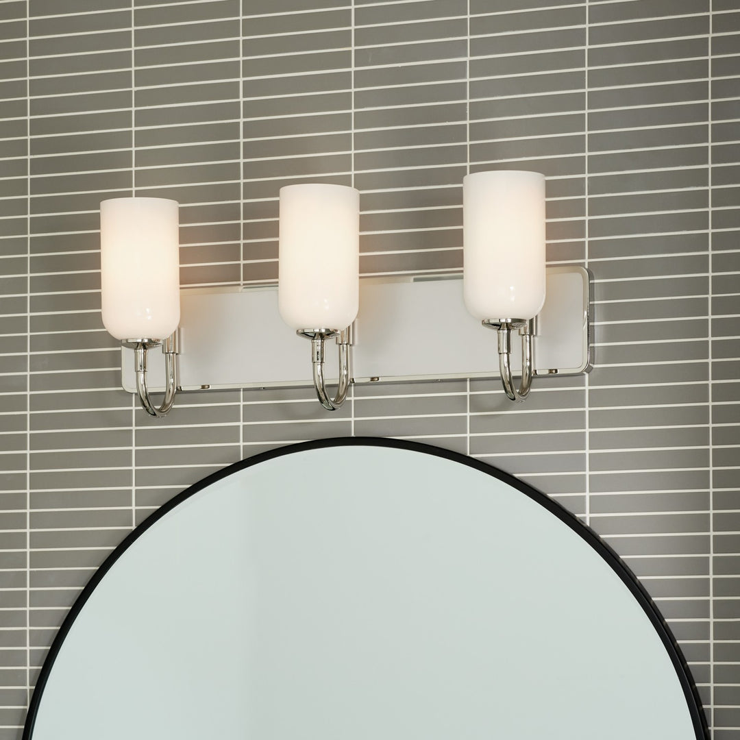 Kichler Canada - 55163PN - Three Light Bath - Solia - Polished Nickel