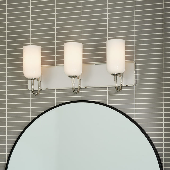 Kichler Canada - 55163PN - Three Light Bath - Solia - Polished Nickel