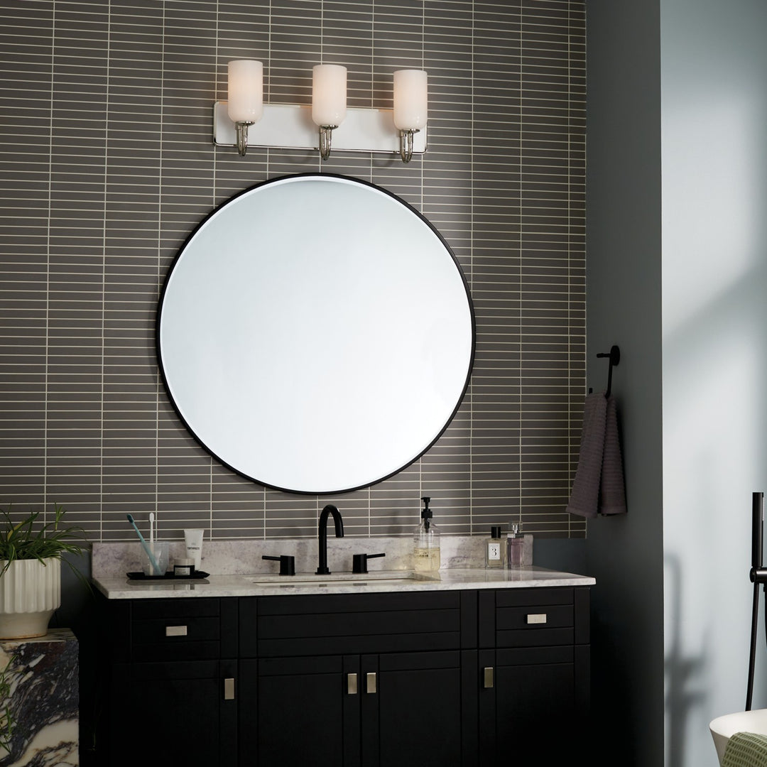 Kichler Canada - 55163PN - Three Light Bath - Solia - Polished Nickel
