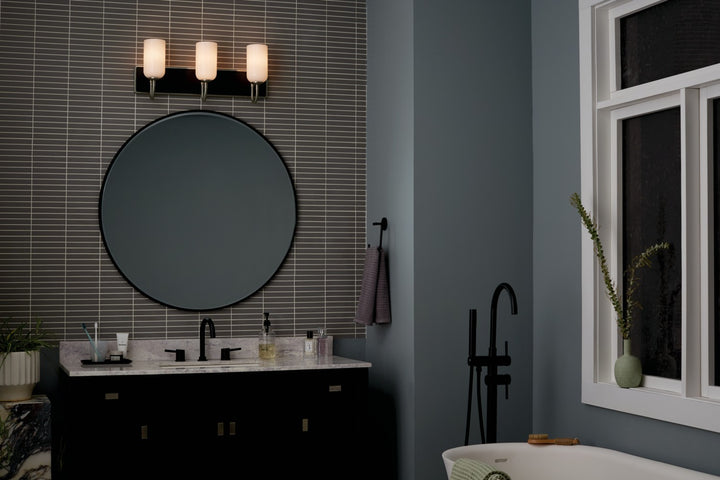 Kichler Canada - 55163NI - Three Light Bath - Solia - Brushed Nickel