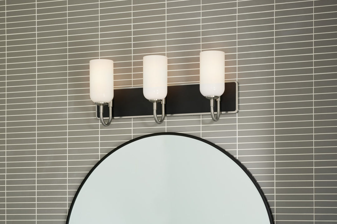 Kichler Canada - 55163NI - Three Light Bath - Solia - Brushed Nickel