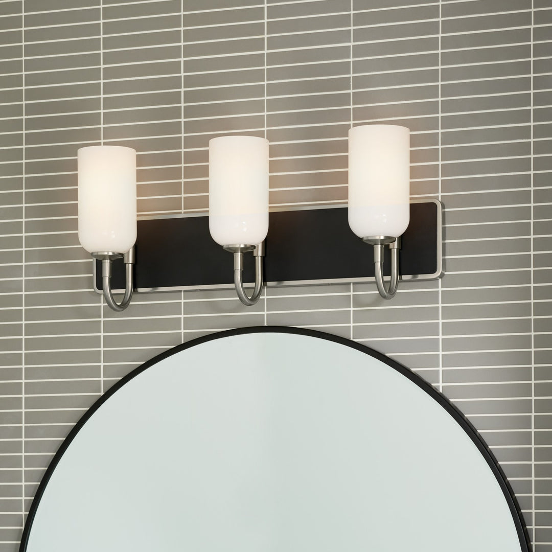 Kichler Canada - 55163NI - Three Light Bath - Solia - Brushed Nickel