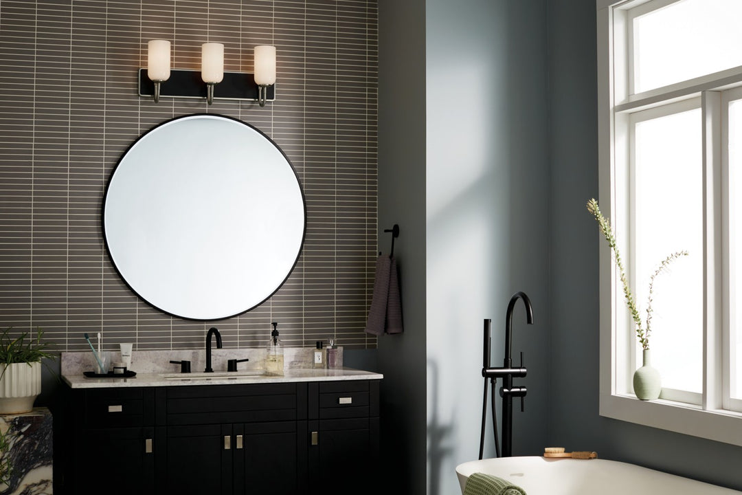 Kichler Canada - 55163NI - Three Light Bath - Solia - Brushed Nickel