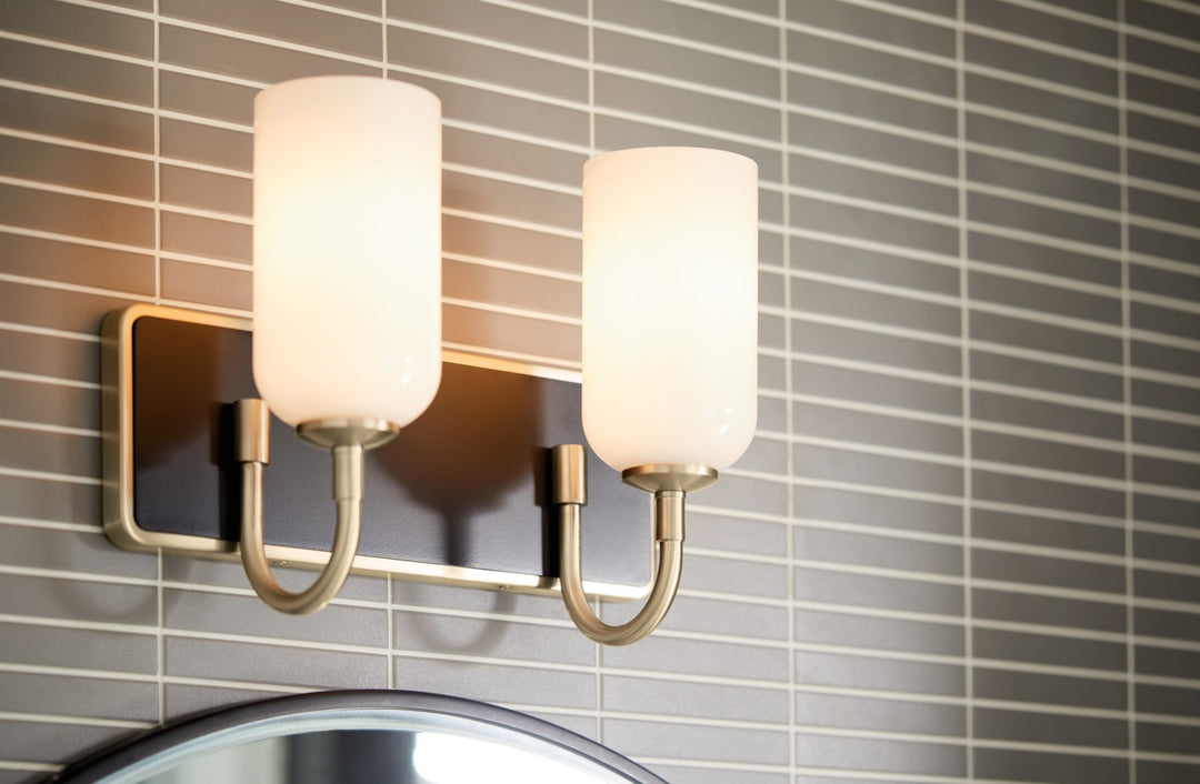 Kichler Canada - 55162CPZ - Two Light Bath - Solia - Champagne Bronze