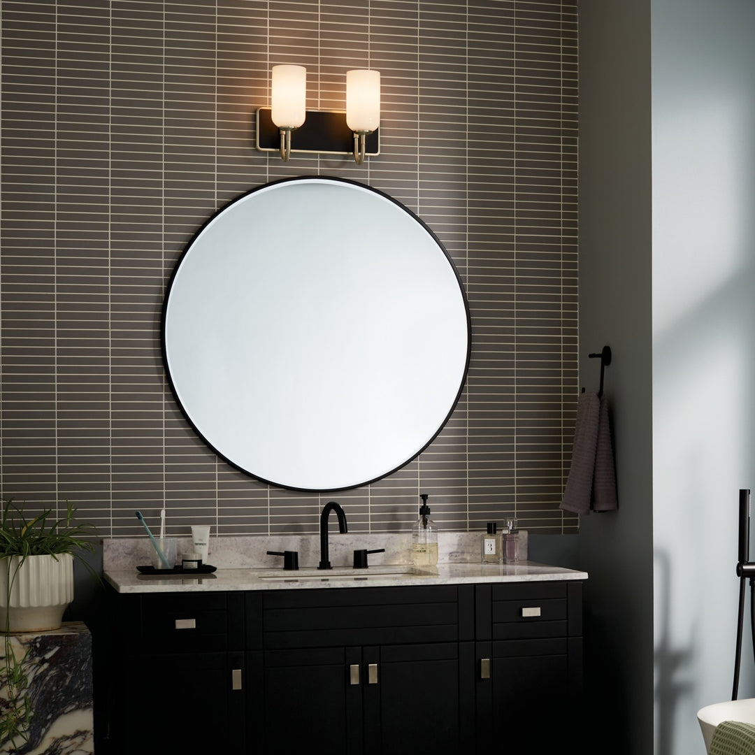 Kichler Canada - 55162CPZ - Two Light Bath - Solia - Champagne Bronze