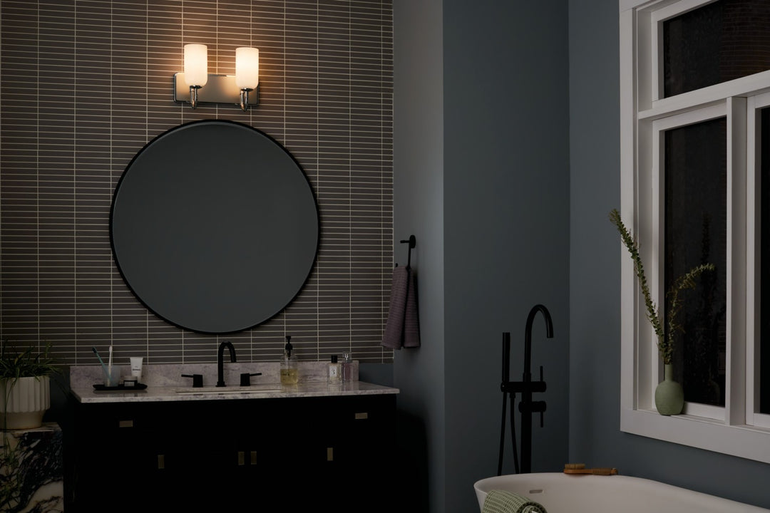 Kichler Canada - 55162PN - Two Light Bath - Solia - Polished Nickel