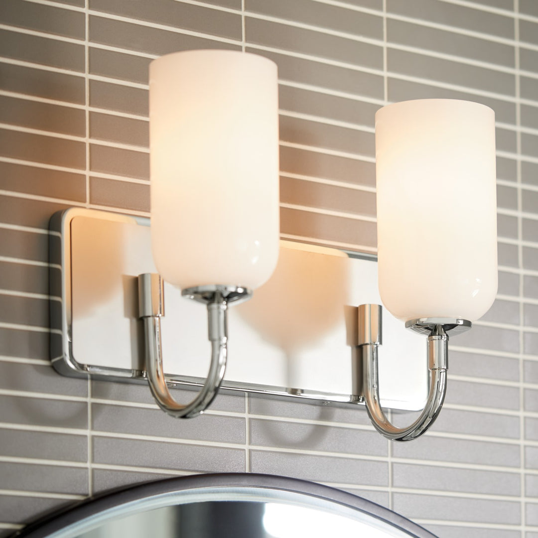 Kichler Canada - 55162PN - Two Light Bath - Solia - Polished Nickel
