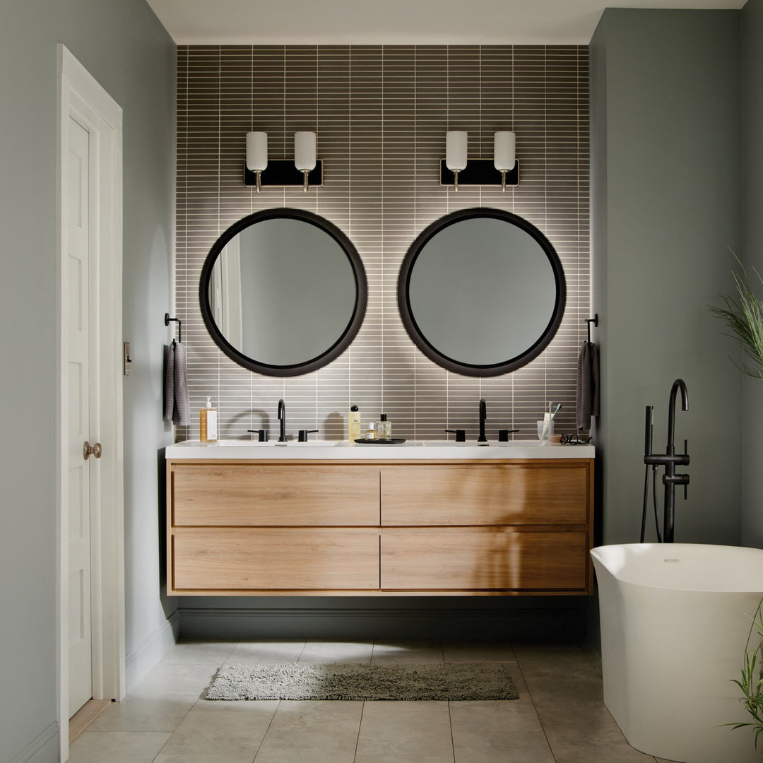 Kichler Canada - 55162NI - Two Light Bath - Solia - Brushed Nickel