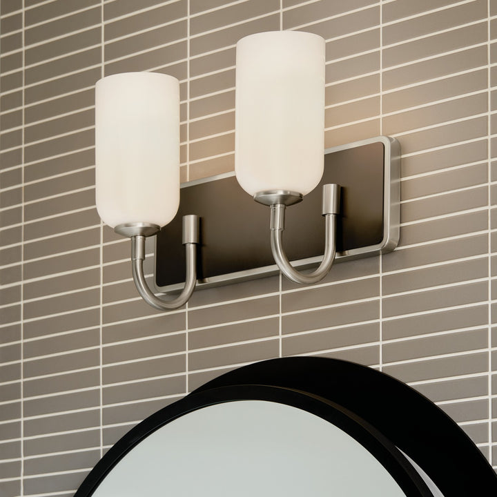 Kichler Canada - 55162NI - Two Light Bath - Solia - Brushed Nickel