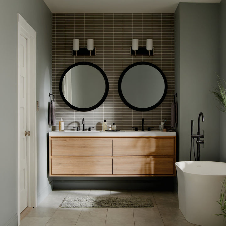 Kichler Canada - 55162NI - Two Light Bath - Solia - Brushed Nickel