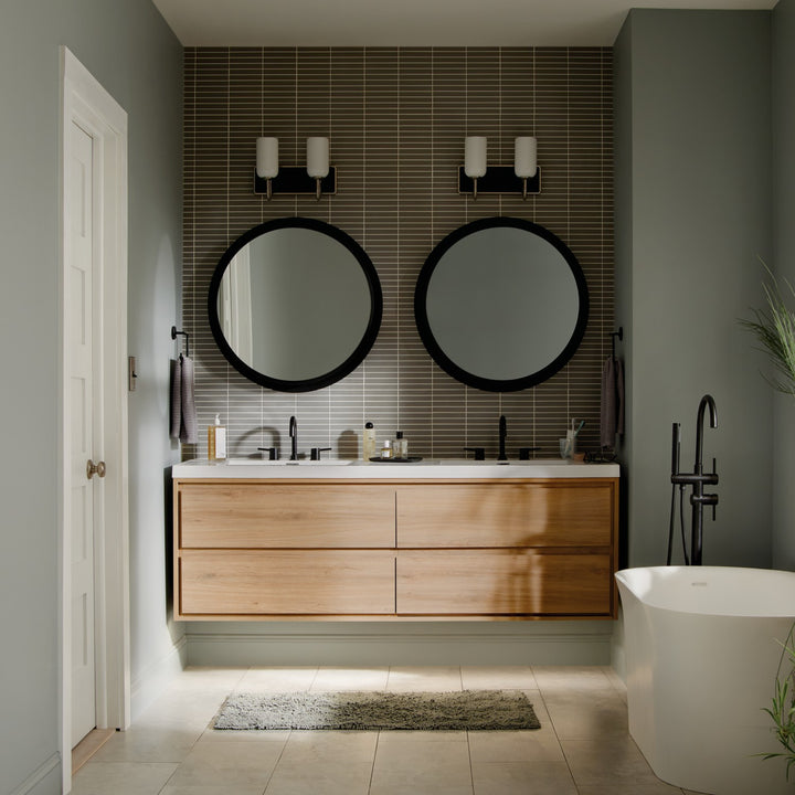 Kichler Canada - 55162NI - Two Light Bath - Solia - Brushed Nickel