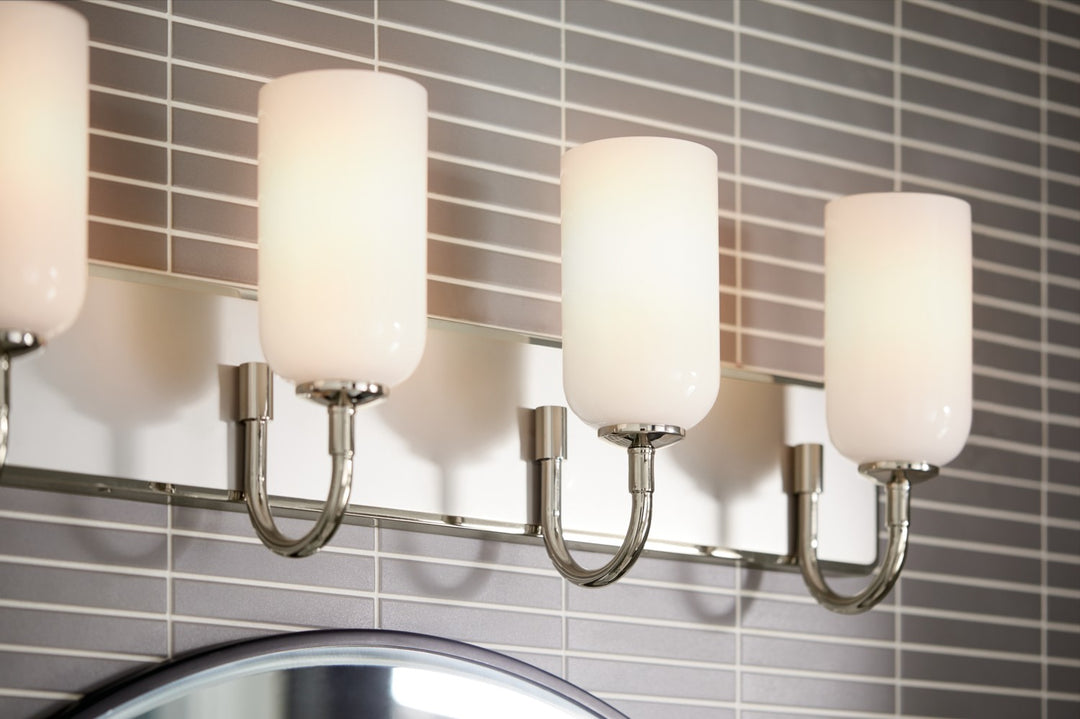Kichler Canada - 55164PN - Four Light Bath - Solia - Polished Nickel