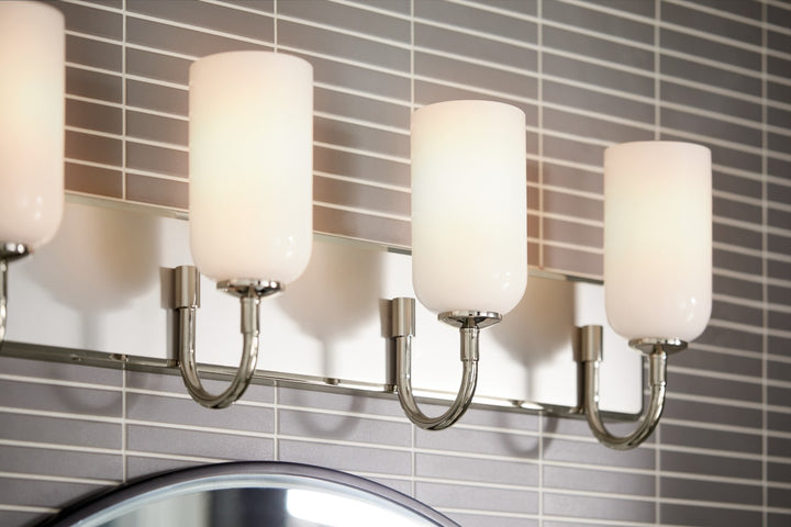 Kichler Canada - 55164PN - Four Light Bath - Solia - Polished Nickel