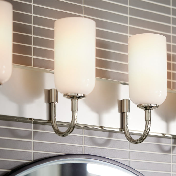 Kichler Canada - 55164PN - Four Light Bath - Solia - Polished Nickel