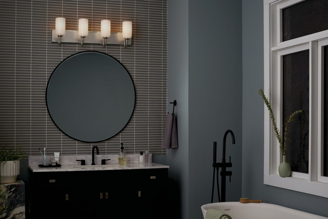 Kichler Canada - 55164PN - Four Light Bath - Solia - Polished Nickel