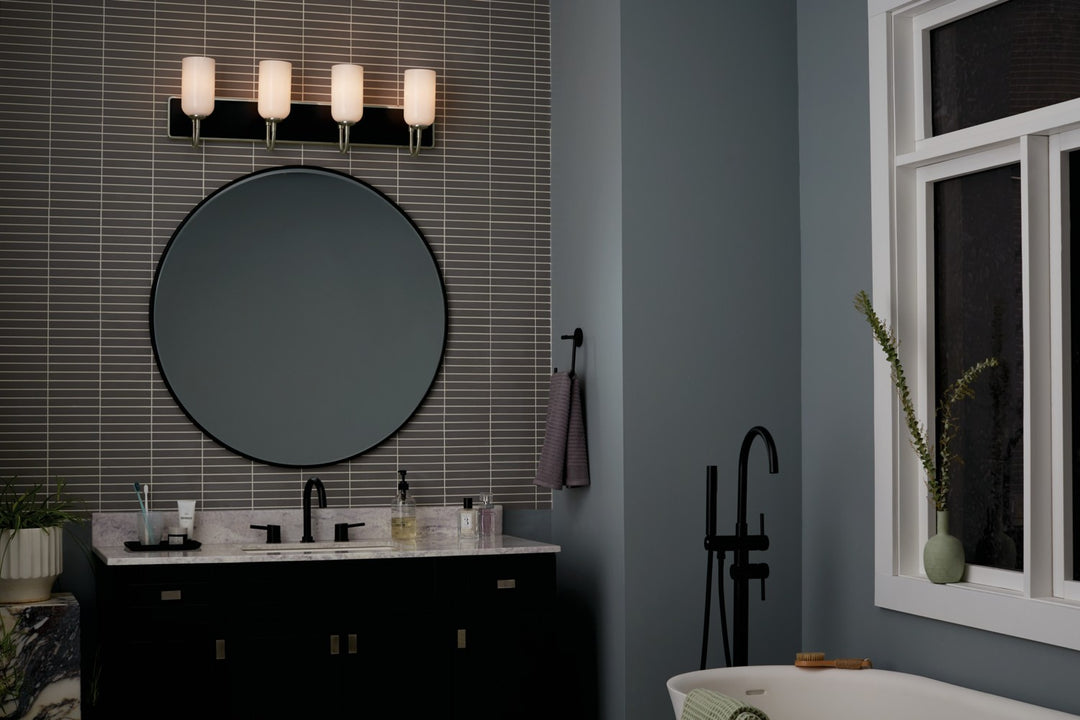 Kichler Canada - 55164NI - Four Light Bath - Solia - Brushed Nickel
