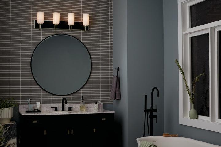 Kichler Canada - 55164NI - Four Light Bath - Solia - Brushed Nickel