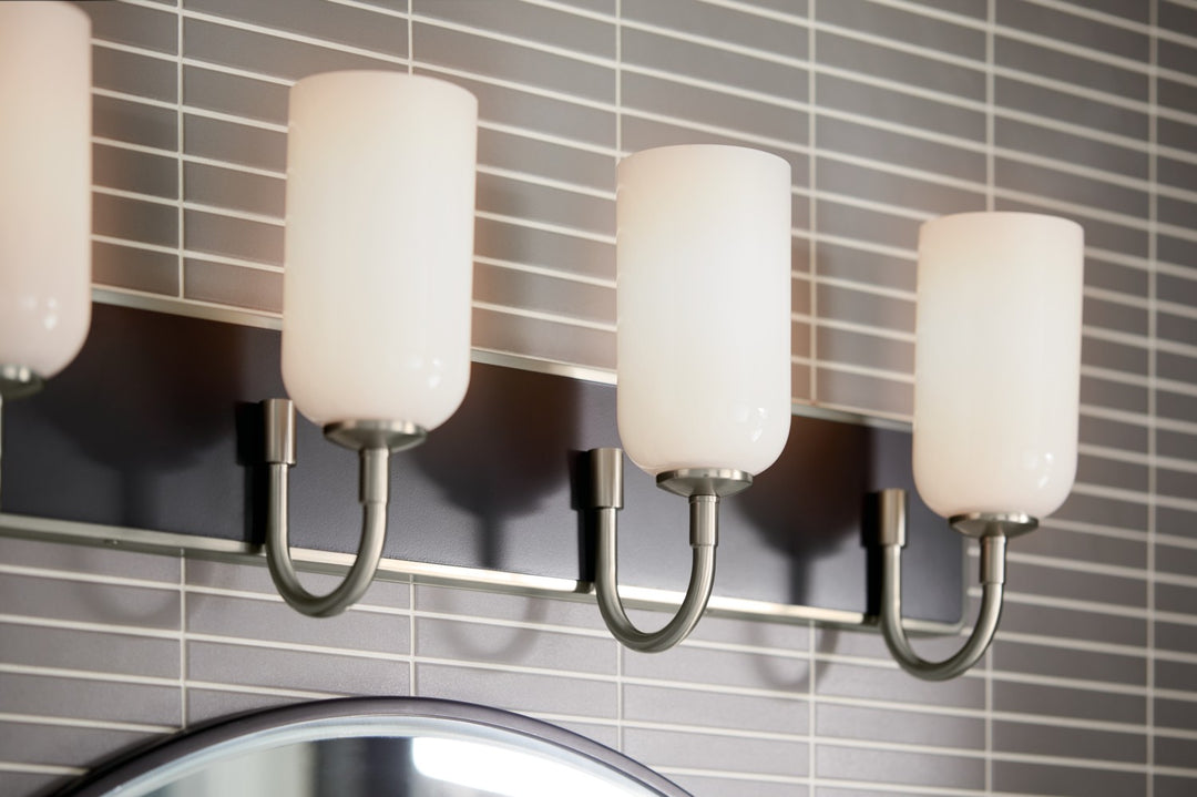 Kichler Canada - 55164NI - Four Light Bath - Solia - Brushed Nickel