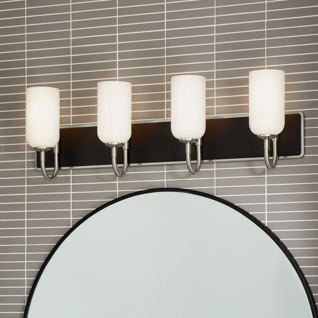 Kichler Canada - 55164NI - Four Light Bath - Solia - Brushed Nickel
