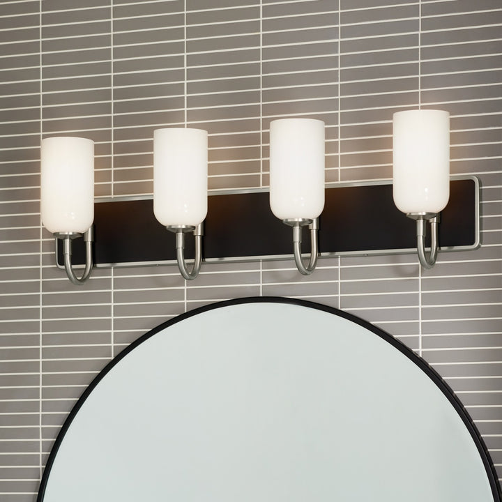 Kichler Canada - 55164NI - Four Light Bath - Solia - Brushed Nickel