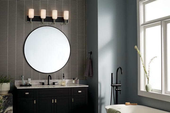 Kichler Canada - 55164NI - Four Light Bath - Solia - Brushed Nickel