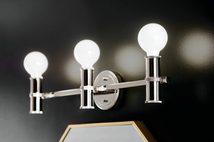 Kichler Canada - 55157PN - Three Light Bath - Torche - Polished Nickel