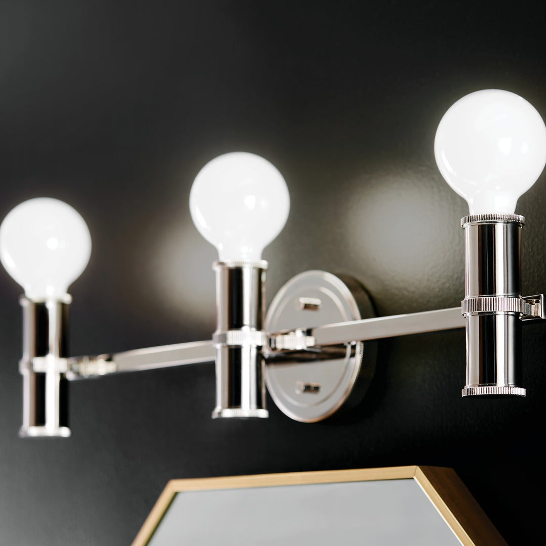 Kichler Canada - 55157PN - Three Light Bath - Torche - Polished Nickel