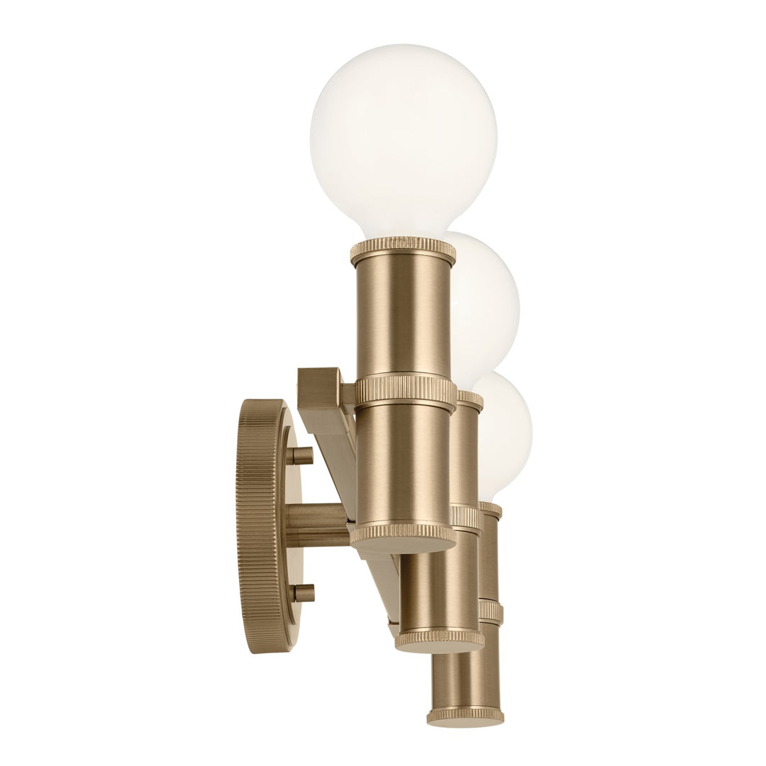 Kichler Canada - 55157CPZ - Three Light Bath - Torche - Champagne Bronze