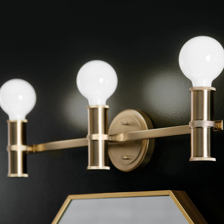 Kichler Canada - 55157CPZ - Three Light Bath - Torche - Champagne Bronze