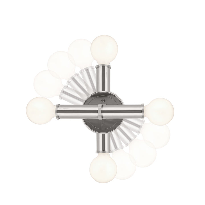 Kichler Canada - 55159PN - Two Light Wall Sconce - Torche - Polished Nickel