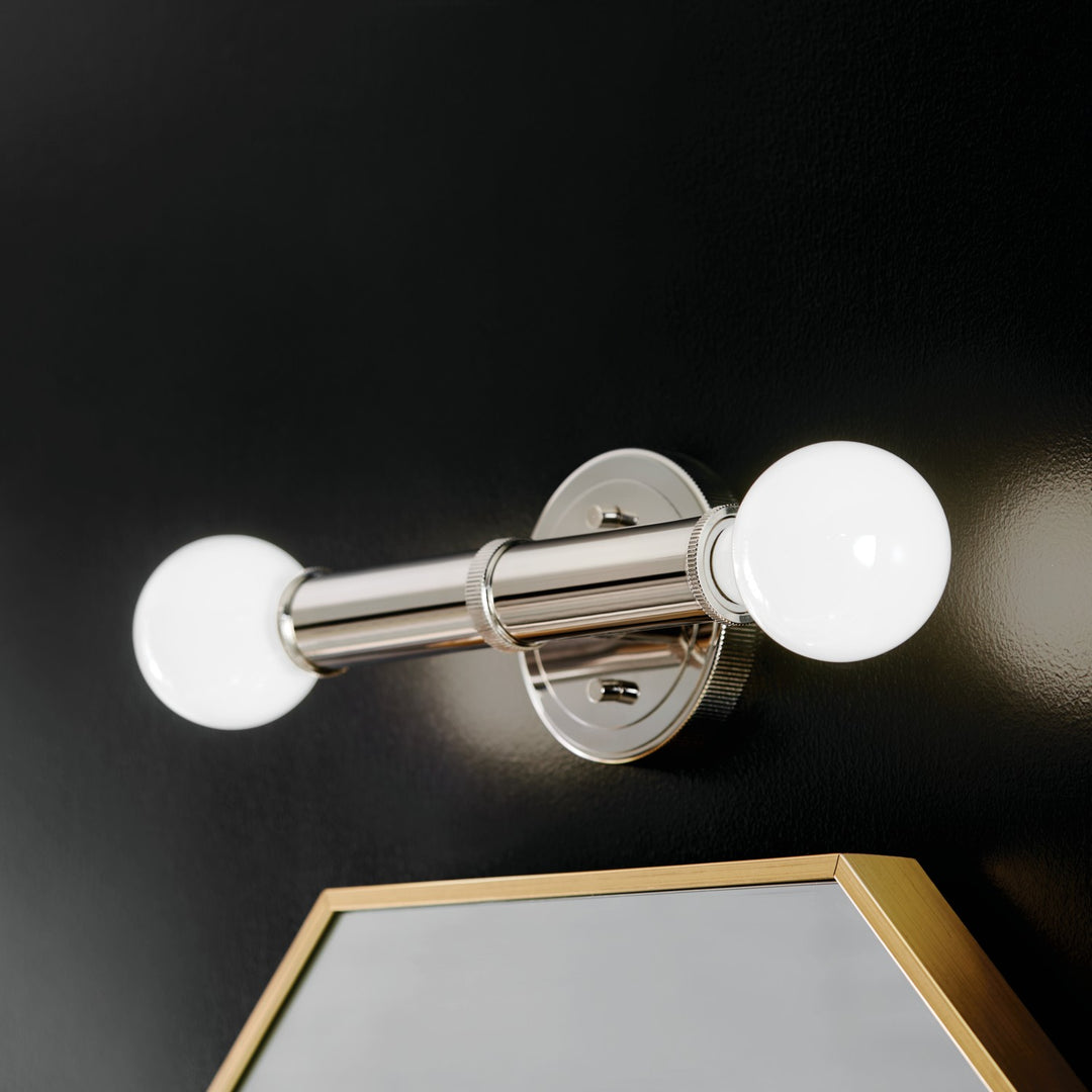 Kichler Canada - 55159PN - Two Light Wall Sconce - Torche - Polished Nickel