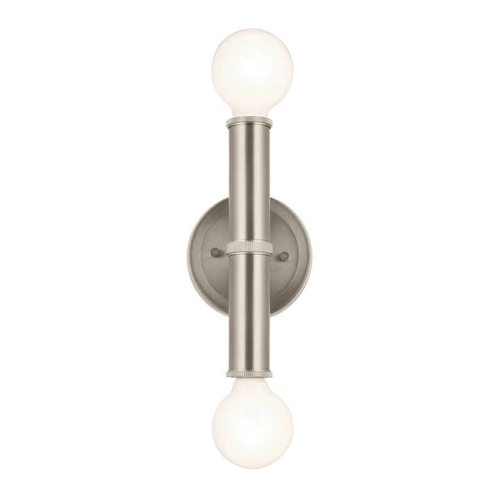 Kichler Canada - 55159NI - Two Light Wall Sconce - Torche - Brushed Nickel