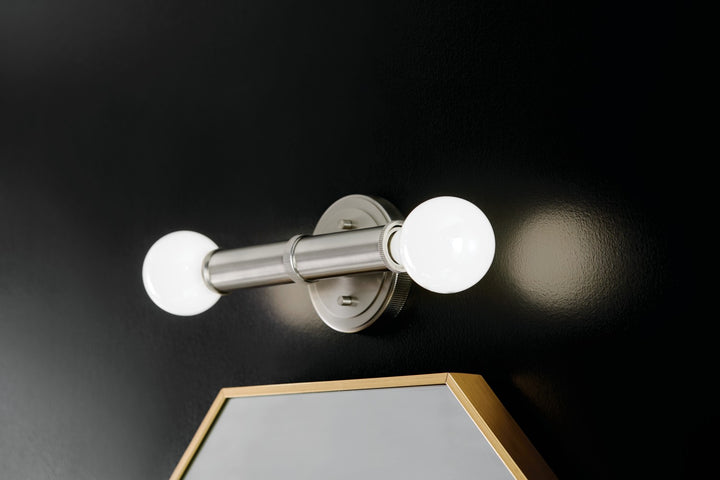 Kichler Canada - 55159NI - Two Light Wall Sconce - Torche - Brushed Nickel