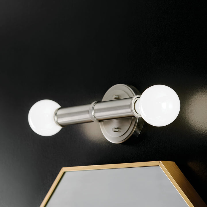 Kichler Canada - 55159NI - Two Light Wall Sconce - Torche - Brushed Nickel
