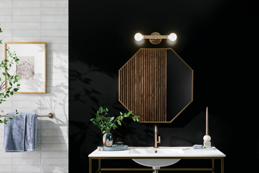 Kichler Canada - 55159CPZ - Two Light Wall Sconce - Torche - Champagne Bronze