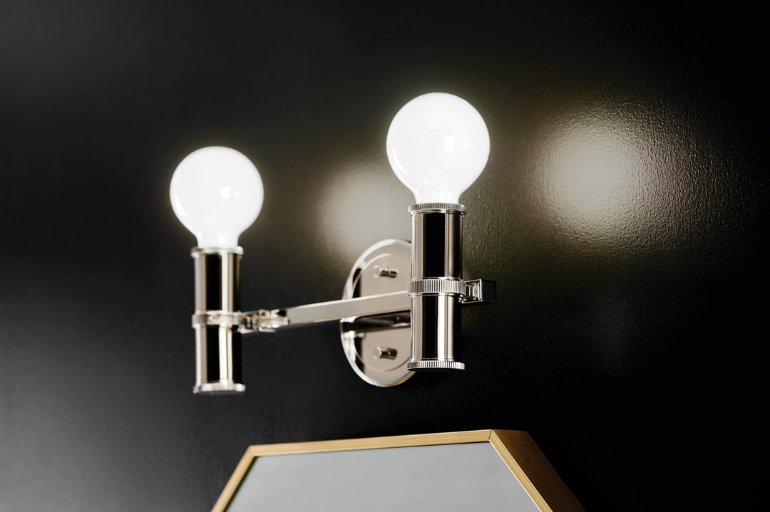 Kichler Canada - 55158PN - Two Light Bath - Torche - Polished Nickel