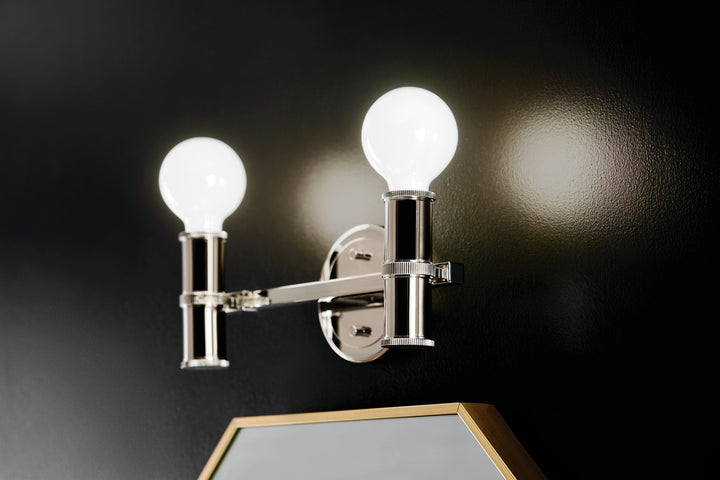 Kichler Canada - 55158PN - Two Light Bath - Torche - Polished Nickel