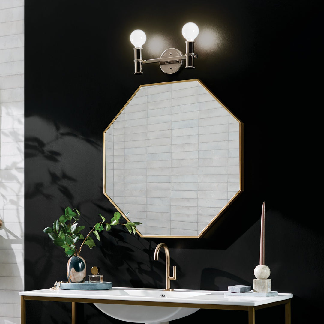 Kichler Canada - 55158PN - Two Light Bath - Torche - Polished Nickel