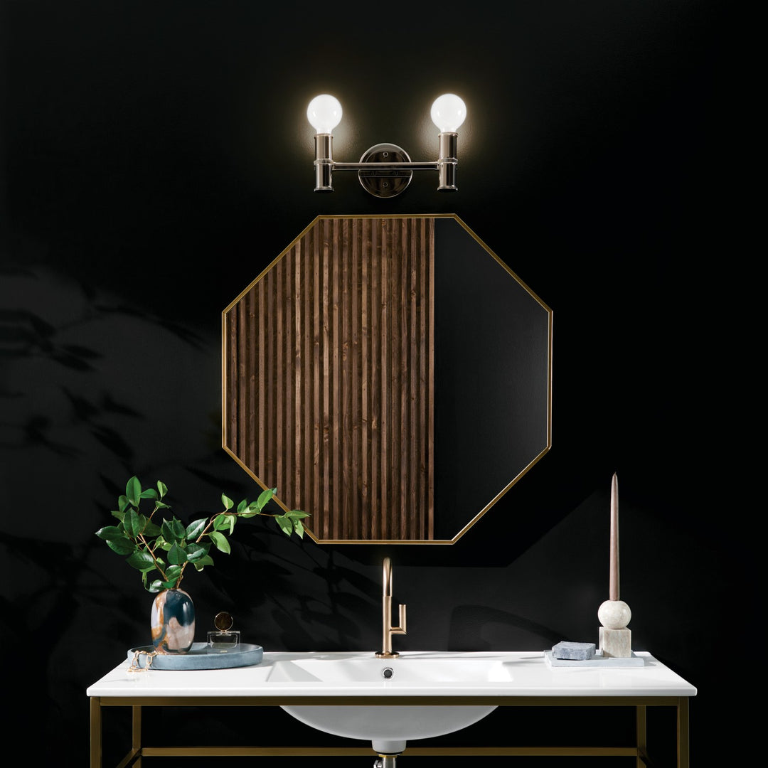 Kichler Canada - 55158PN - Two Light Bath - Torche - Polished Nickel