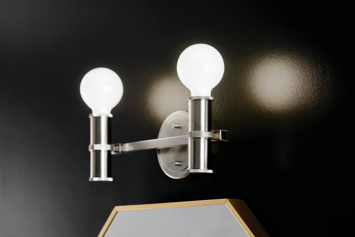Kichler Canada - 55158NI - Two Light Bath - Torche - Brushed Nickel