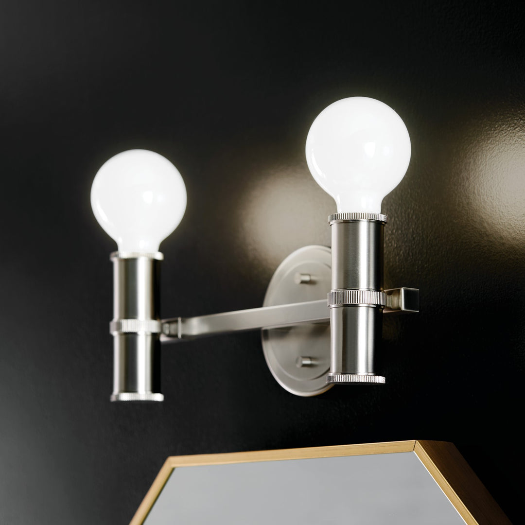 Kichler Canada - 55158NI - Two Light Bath - Torche - Brushed Nickel