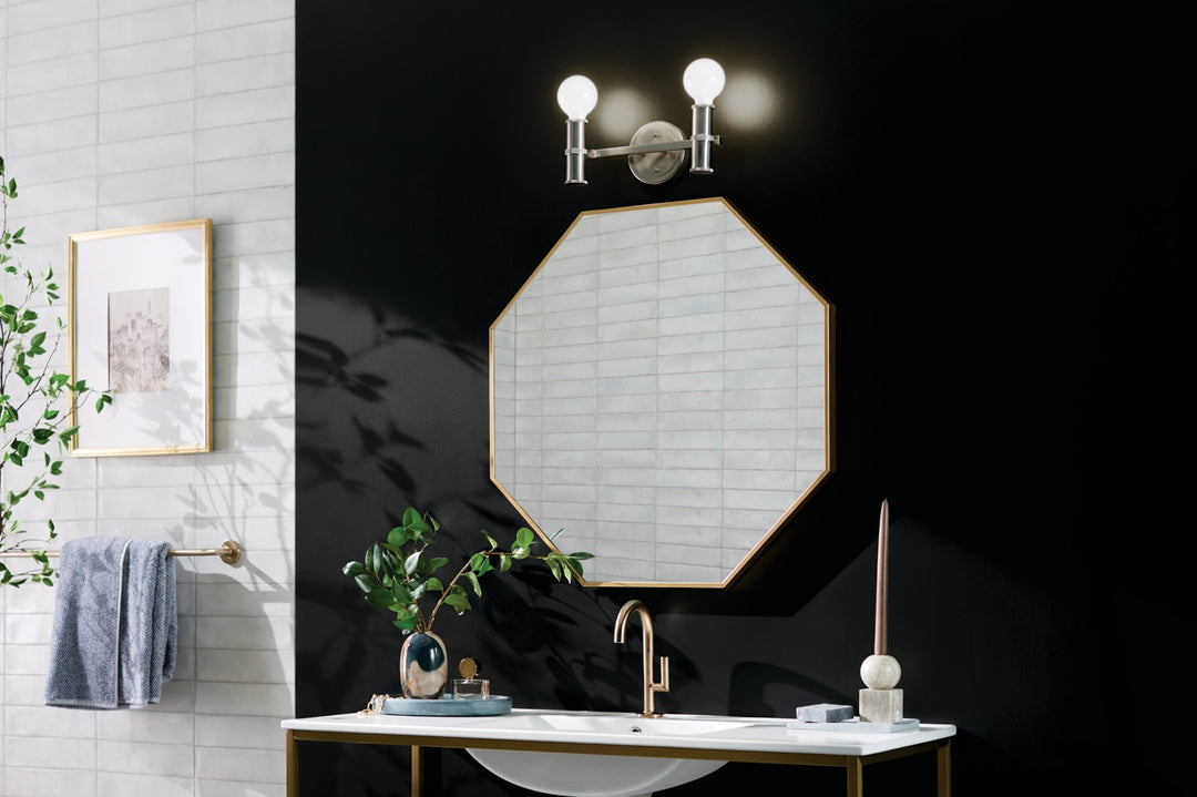 Kichler Canada - 55158NI - Two Light Bath - Torche - Brushed Nickel
