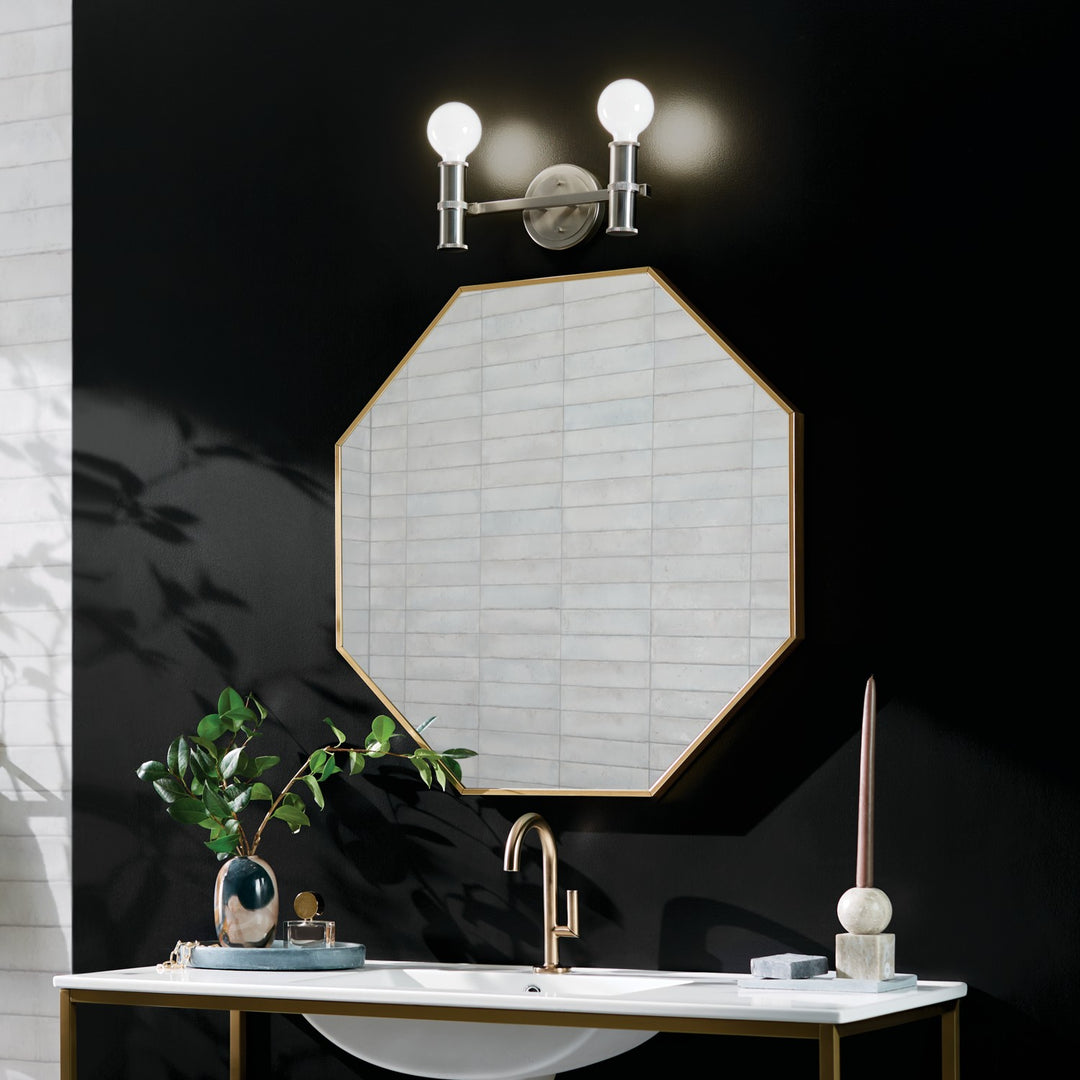Kichler Canada - 55158NI - Two Light Bath - Torche - Brushed Nickel